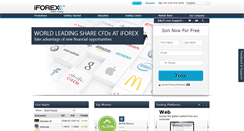 Desktop Screenshot of iforex.com