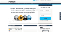 Desktop Screenshot of iforex.in