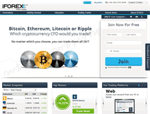 Tablet Screenshot of iforex.in