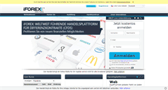 Desktop Screenshot of de.iforex.com