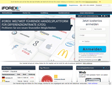 Tablet Screenshot of de.iforex.com